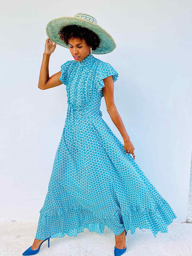Liberty Smock Dress Dress Feather & Find