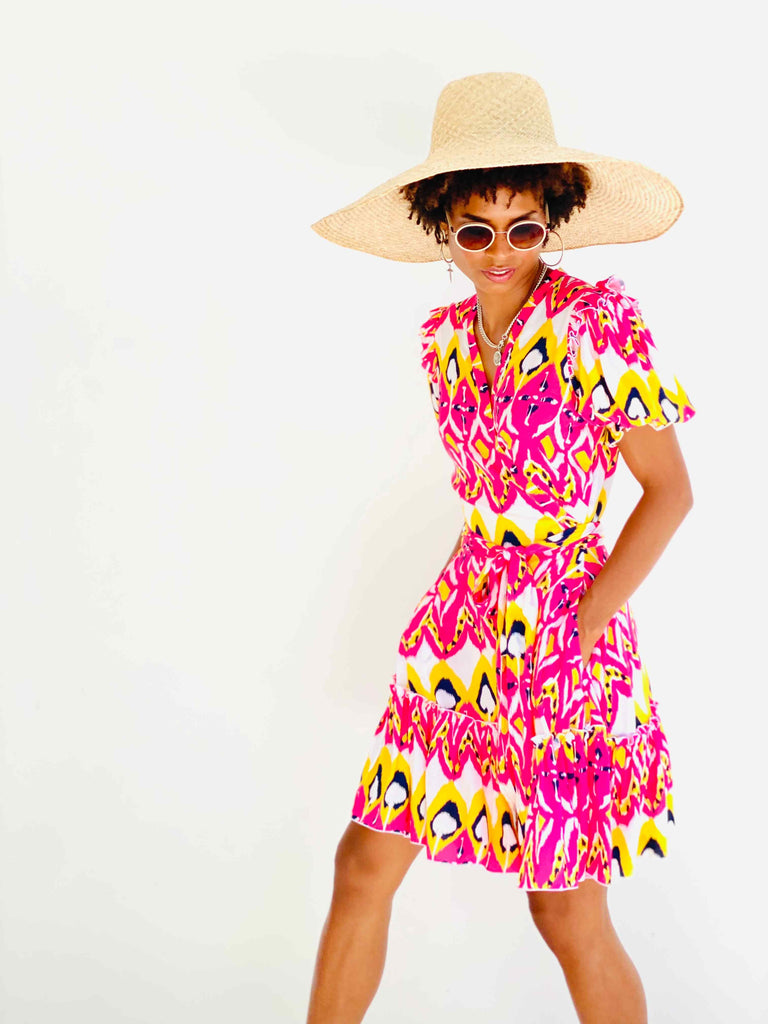 Esme Wrap Dress Dresses Feather & Find