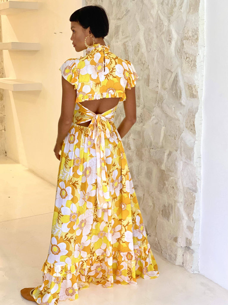 Liberty Smock Dress Dress Feather & Find