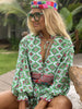 Kaiema Blouse tops Feather & Find