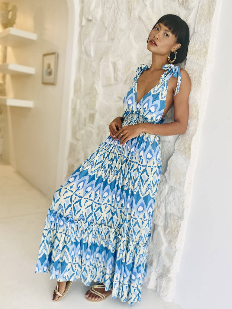 AIRGLOW MAXI DRESS Dresses Feather & Find