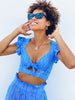 Heritage Ruffle Crop Top Top Feather & Find
