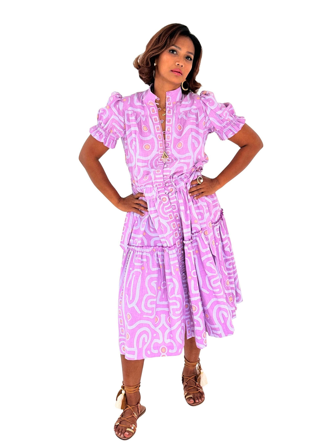 Bahloo Midi Dress Dresses Feather & Find 