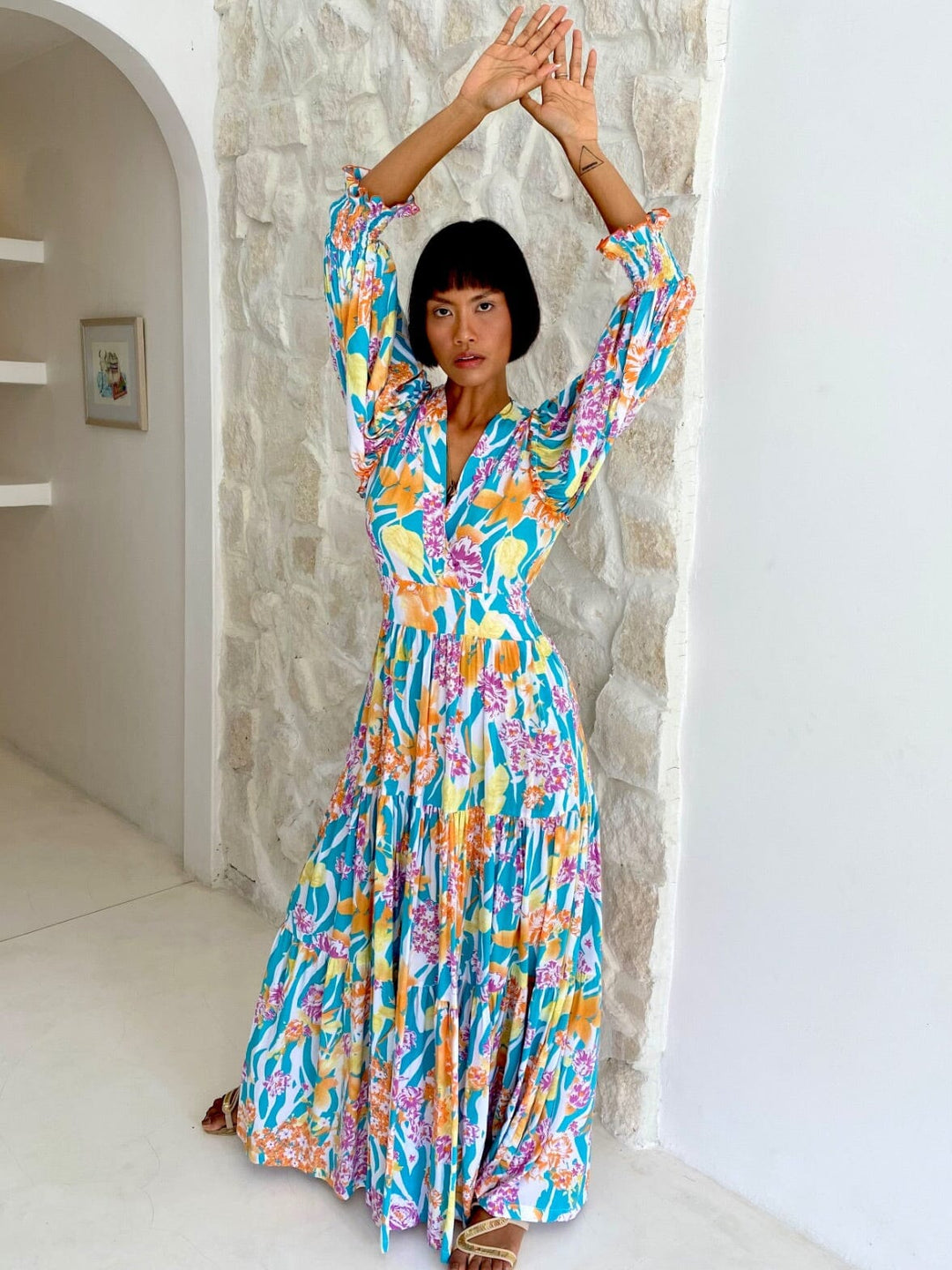 Orelia Maxi Dress Dress Feather & Find 