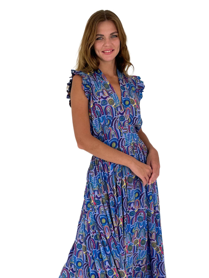 Star Dancer Maxi Dress Dresses Feather & Find 