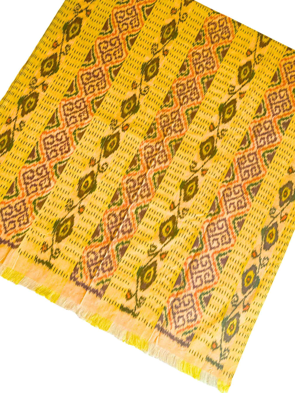 Wula Ledo Sumba Ikat - moon-sun balance Sarong Feather & Find 