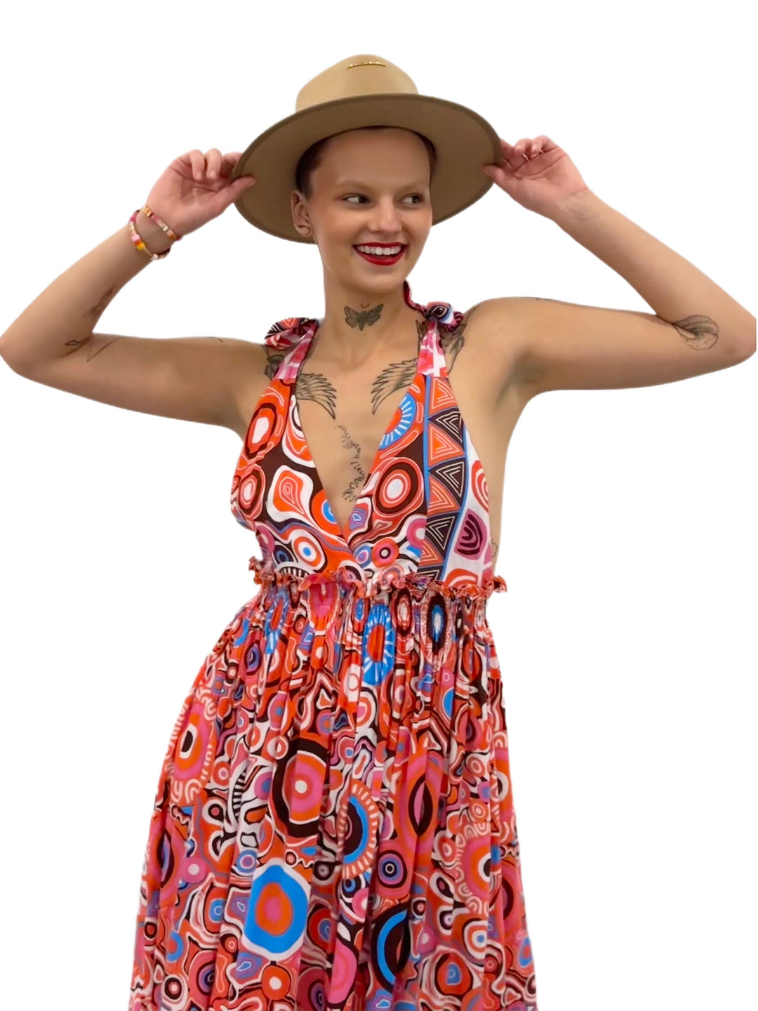 AIRGLOW MAXI DRESS Dresses Feather & Find 