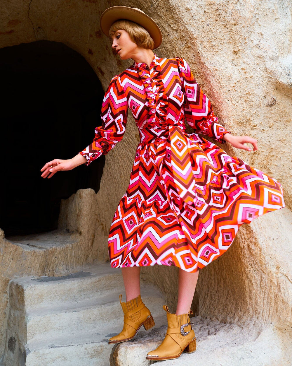 Averbia Midi Dress Magic Dress Feather & Find 