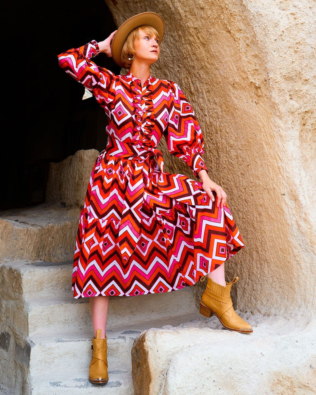 Averbia Midi Dress Magic Dress Feather & Find 