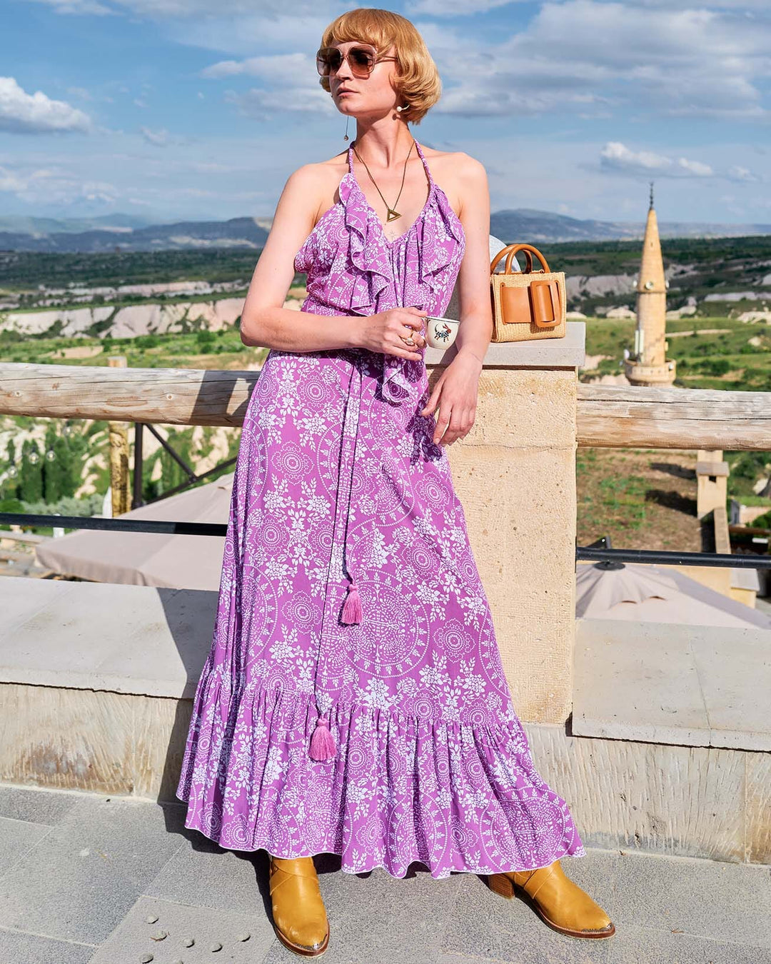 【早い者勝ち】 Deauville Gathered Long Dress Deauville Gathered Long Dress