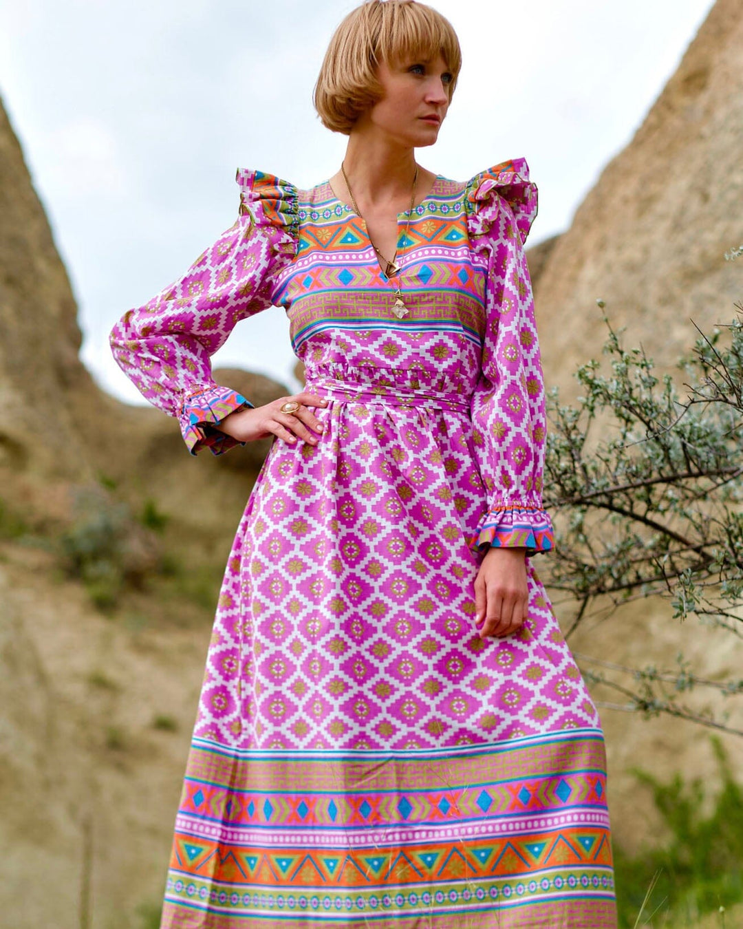 ESSOUIRA DRESS Dresses Feather & Find 