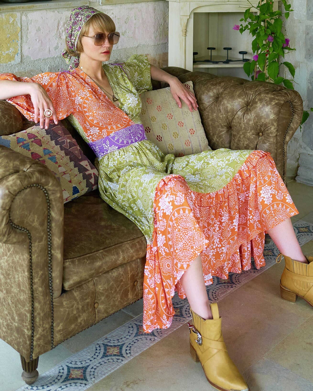 Intuitive Midi Dress — Whisper Print Dresses Feather & Find 