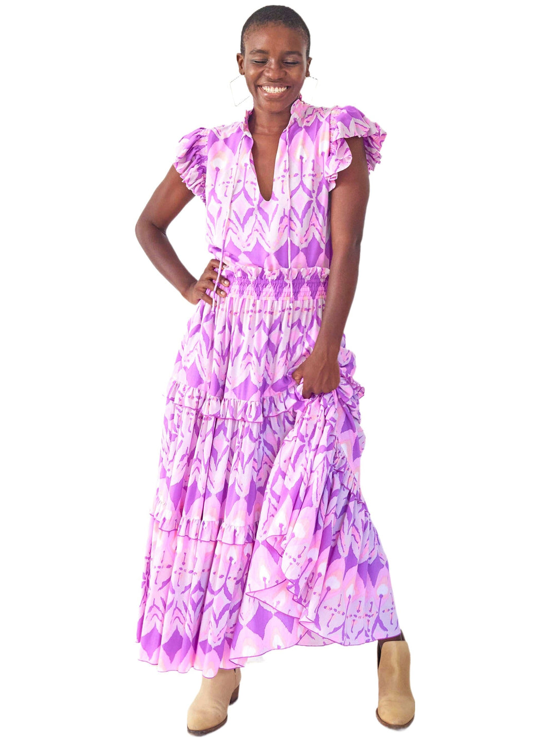 Paradisio Ruffle Top Top Feather & Find 