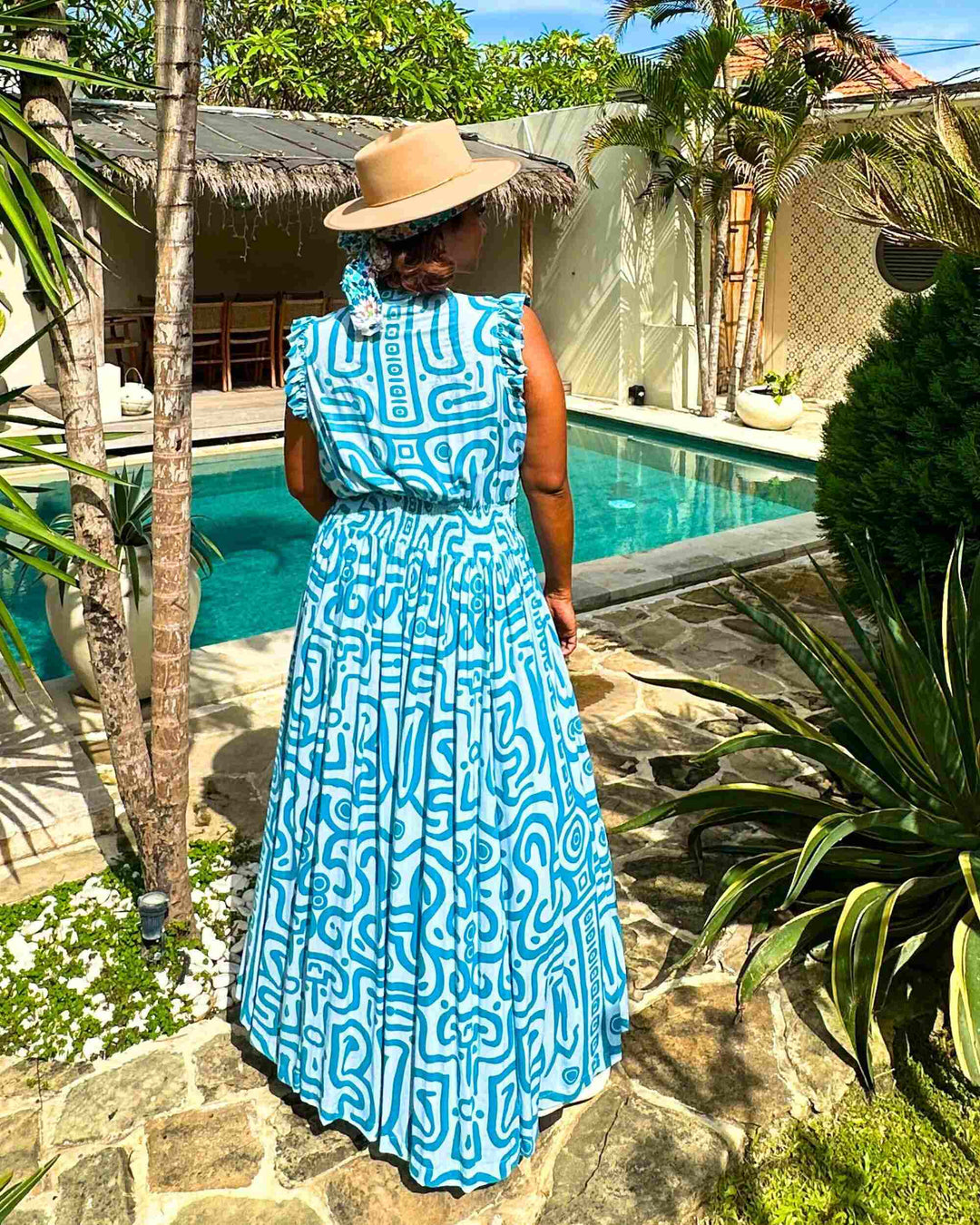 Star Dancer Maxi Dress Shamanic Energy Dresses Feather & Find 