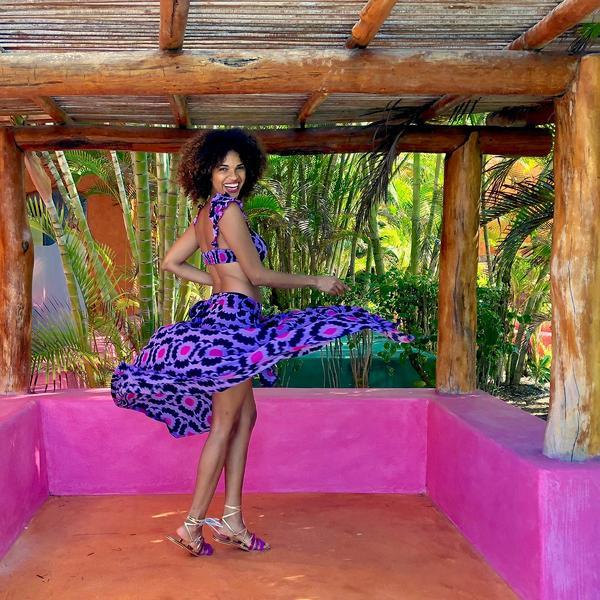 andromeda wrap skirt skirt Feather & Find 