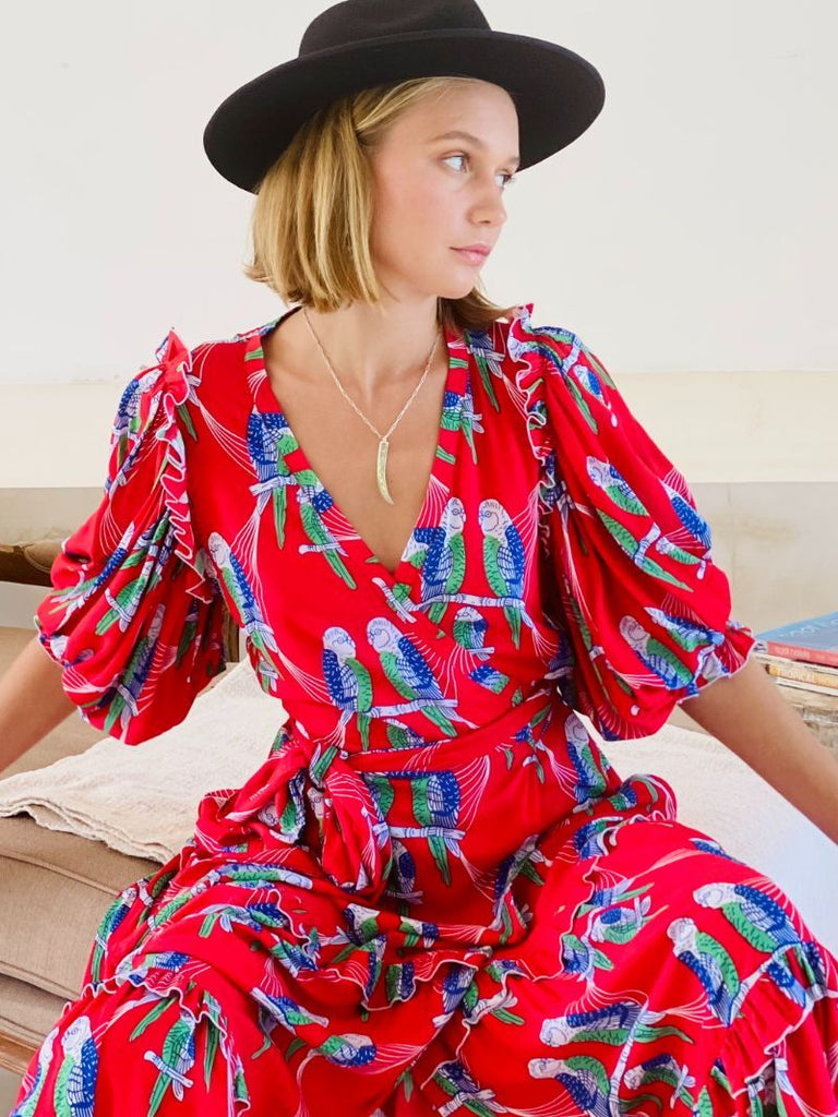 Eclectus May Dress Dress Feather & Find 