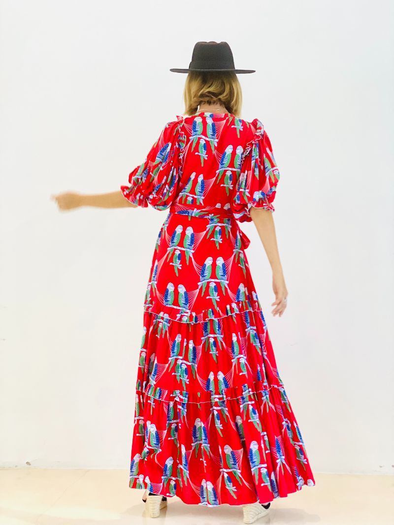 Eclectus May Dress Dress Feather & Find 