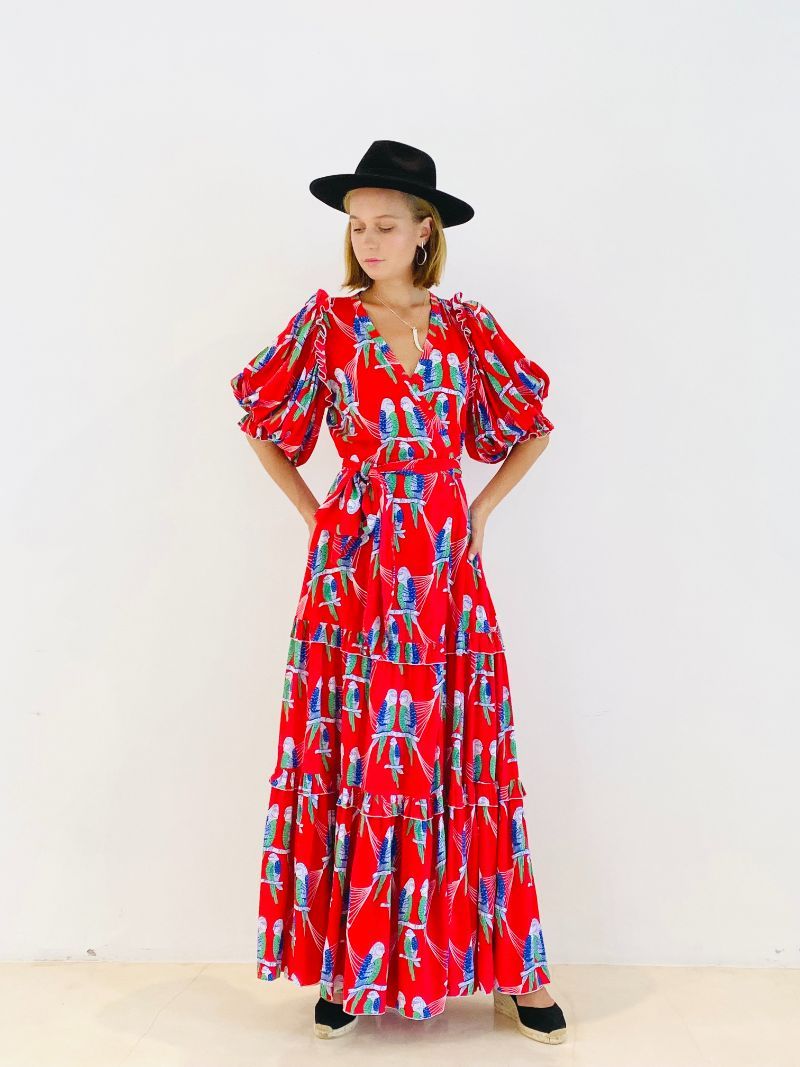 Eclectus May Dress Dress Feather & Find 