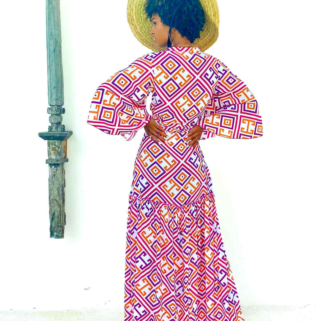 marigold gypset kimono dress Dresses Feather & Find 