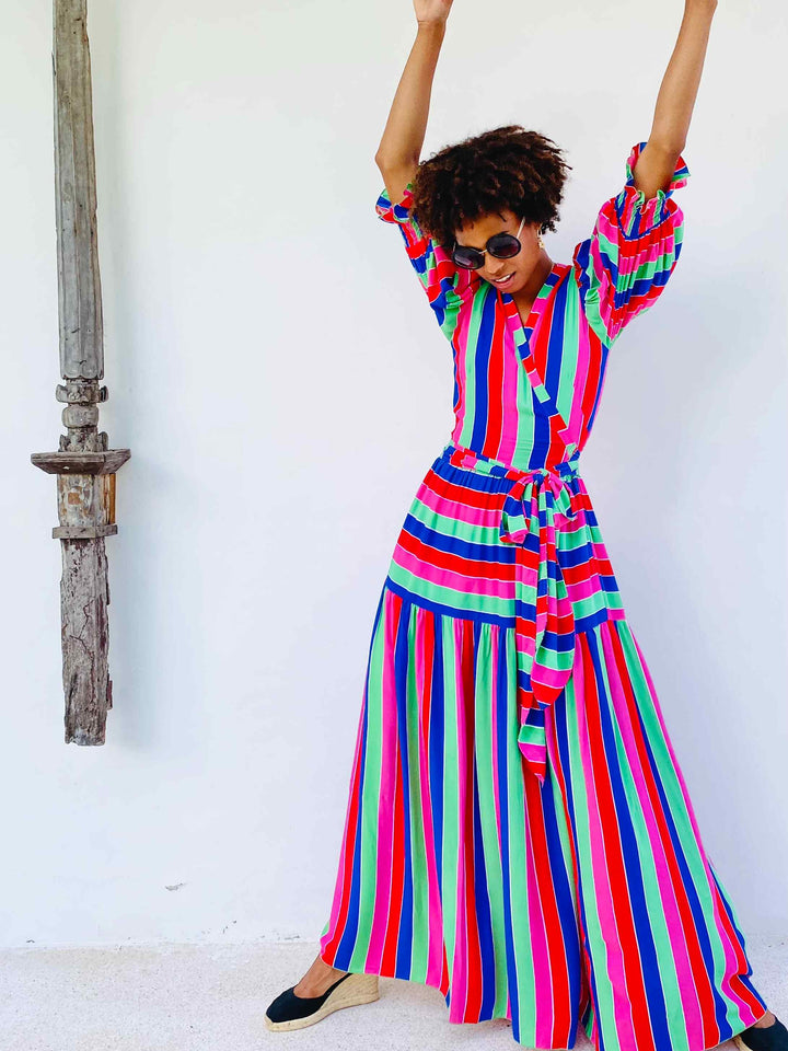 Galaxy Wrap Dress Dresses Feather & Find 