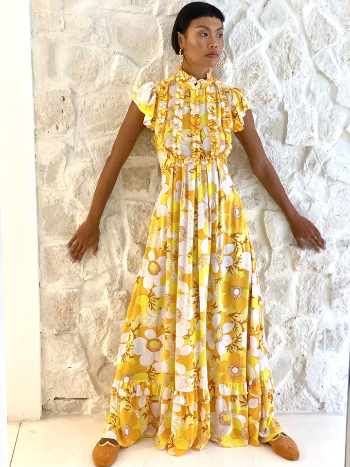 Liberty Smock Dress Dress Feather & Find 