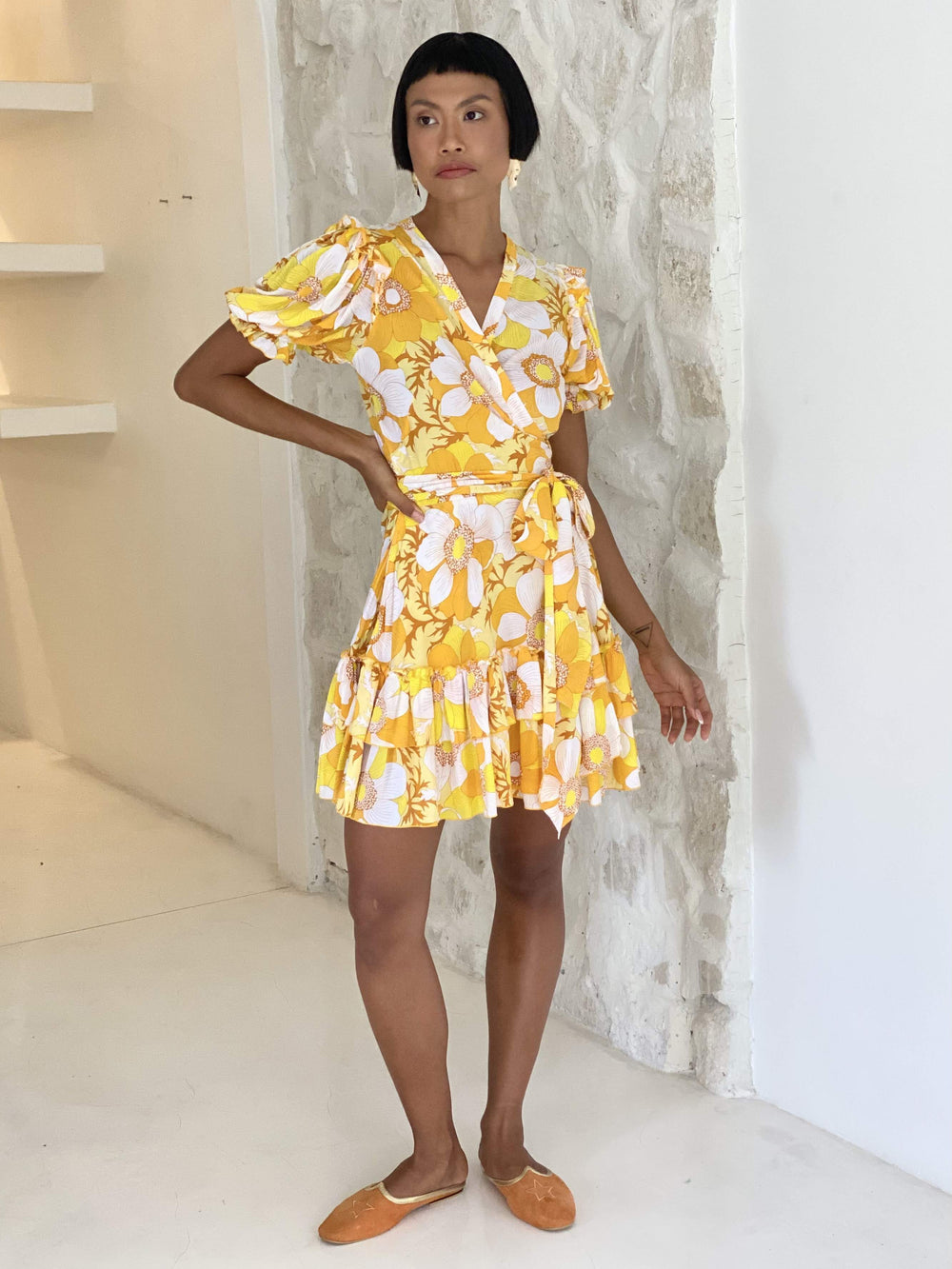 Sultana Wrap Dress Dresses Feather & Find 