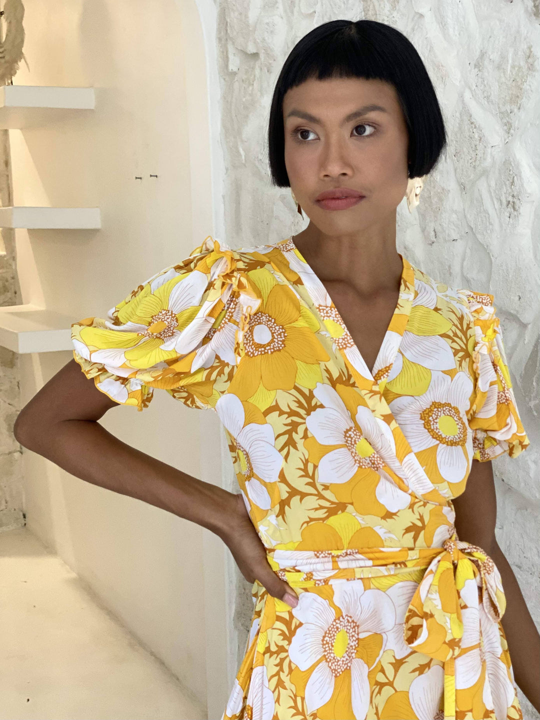 Sultana Wrap Dress Dresses Feather & Find 