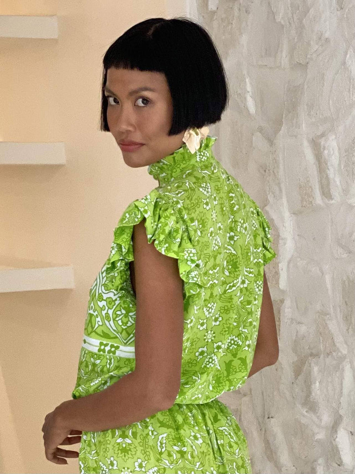 Paradisio Ruffle Top Top Feather & Find 