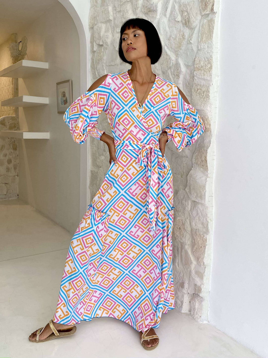 Matilda Wrap Dress Dresses Feather & Find 