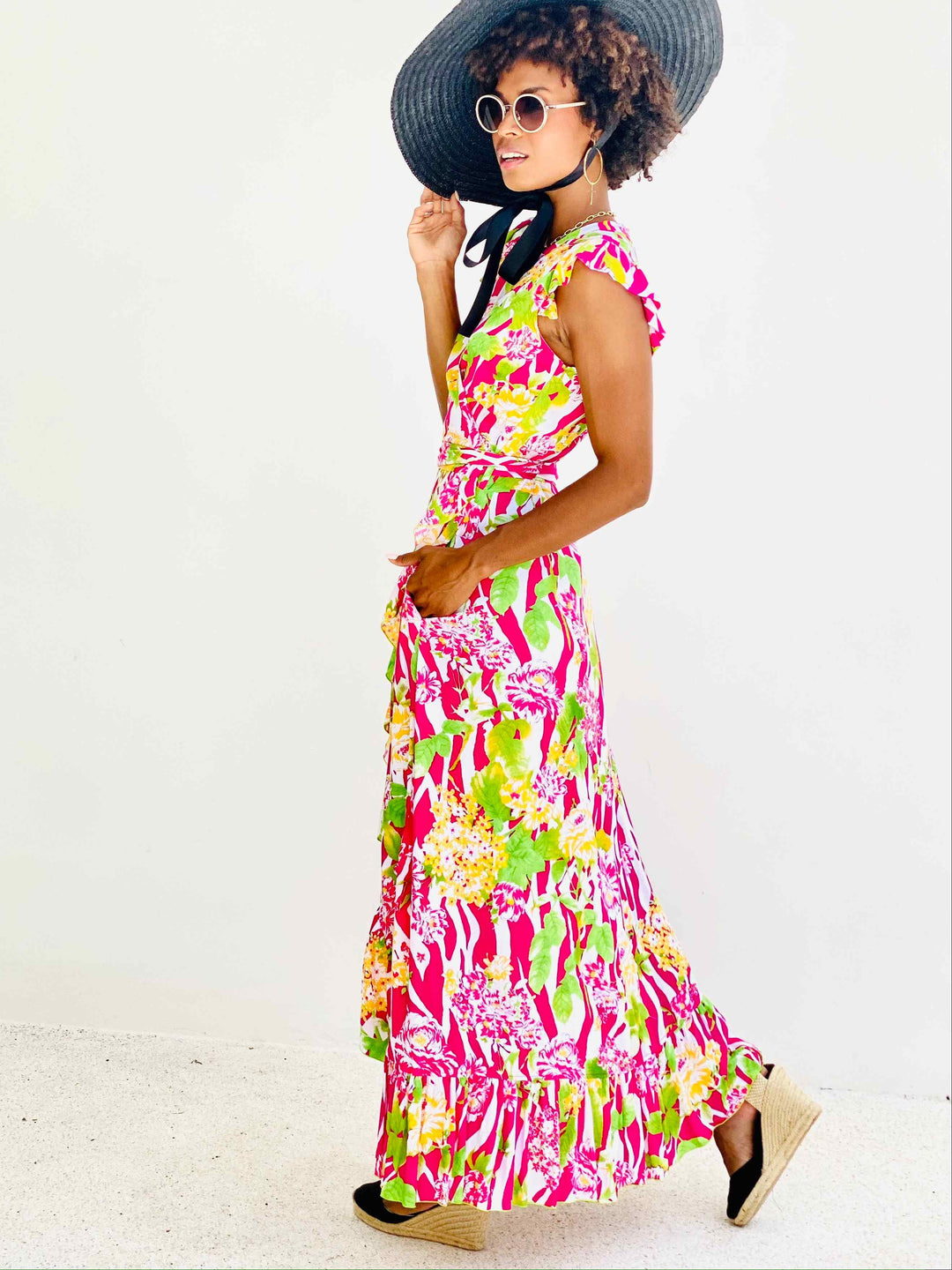 SUNSET NOUVEAU DRESS Feather & Find 