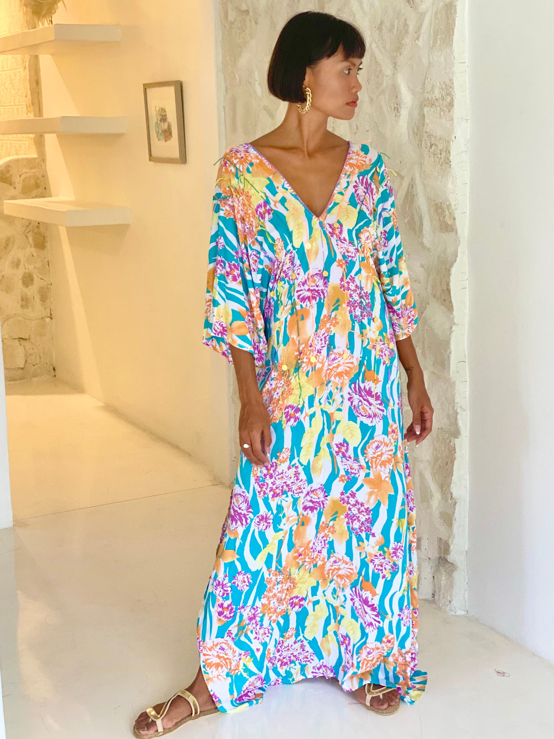 Shimoo Kaftan Kaftans Feather & Find 
