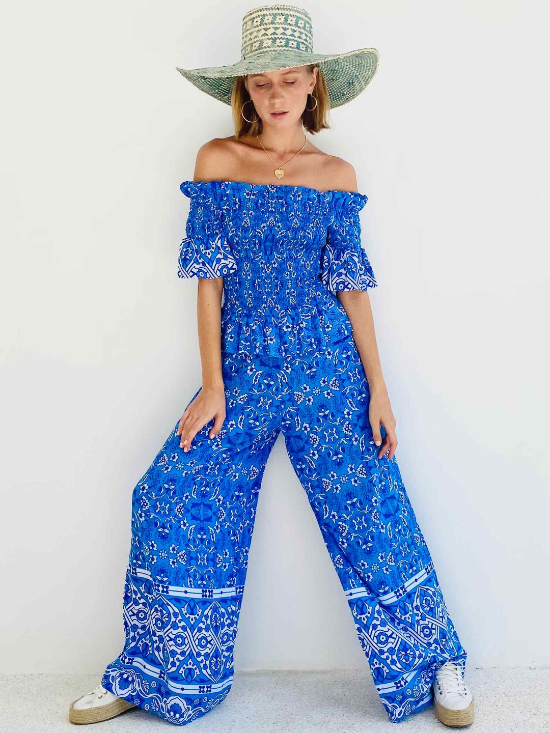 Donna summer jumpsuit Jumpsuit Feather & Find 