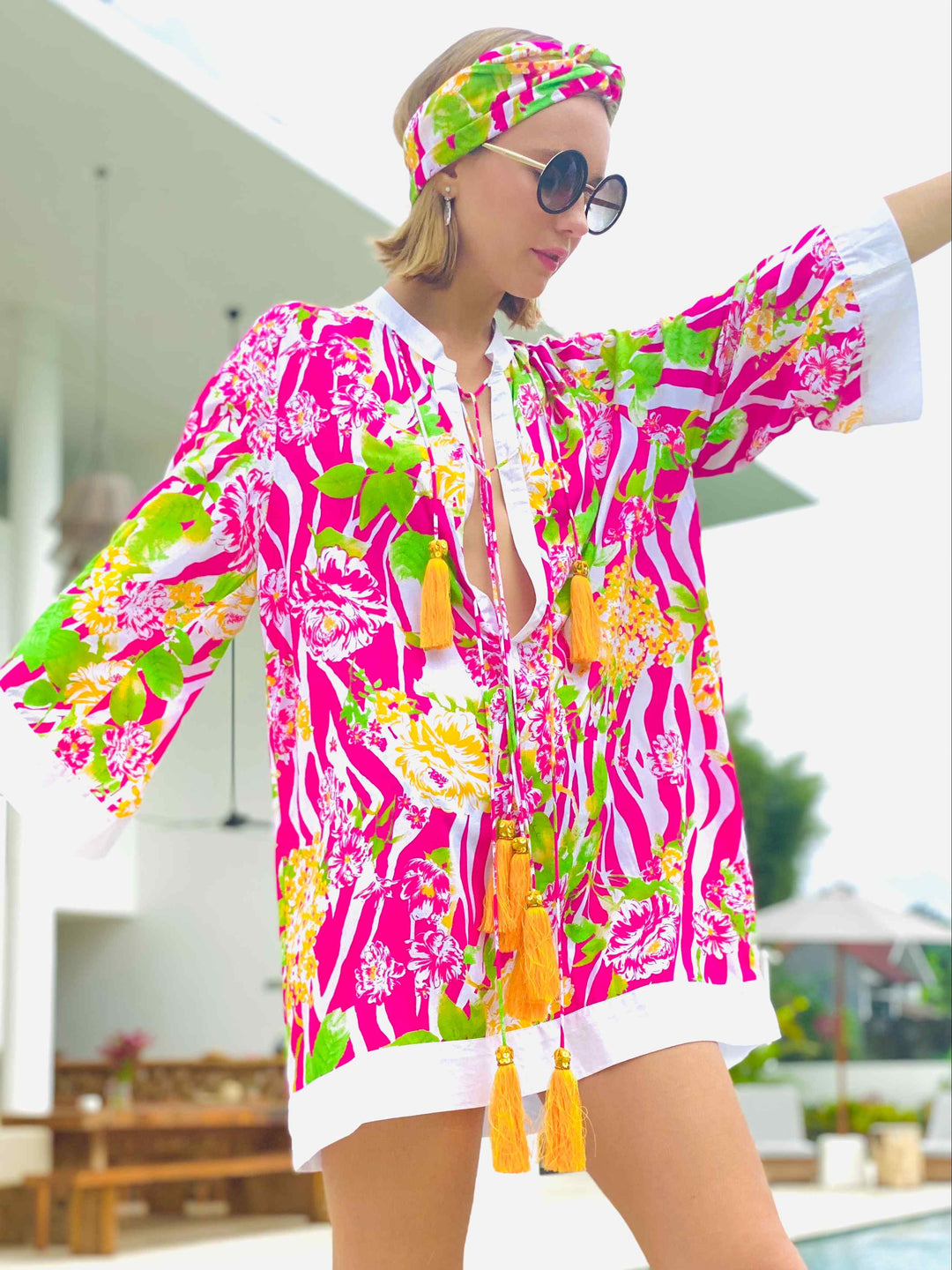 CENTAURI DREAMS TUNIC Kaftan Feather & Find 
