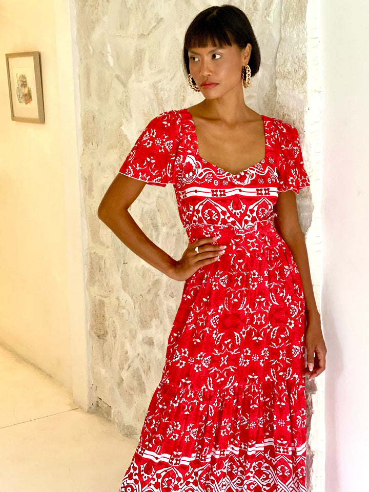 Sovereign Midi Dress Dress Feather & Find 