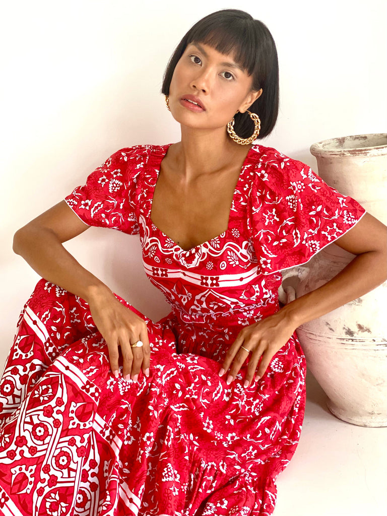 Sovereign Midi Dress Dress Feather & Find 